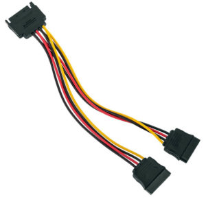 Καλώδιο SATA 15pin σε 2xSATA 15pin 20cm | Πληροφορικής | elabstore.gr