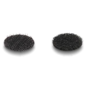 DELOCK αυτοκόλλητα τύπου Velcro 19088, στρόγγυλα, 20mm, μαύρο, 32 ζεύγη | Εργαλεία | elabstore.gr