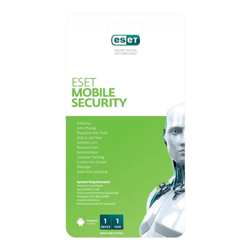 ESET Mobile Security Android, 1 συσκευή, 1 έτος | eLabstore.gr ESET Mobile Security Android, 1 συσκευή, 1 έτος | Software | elabstore.gr