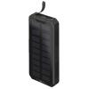 GOOBAY power bank με φακό 53934, ηλιακό, 20000mAh, 3x output, 18W, μαύρο | Αξεσουάρ κινητών | elabstore.gr