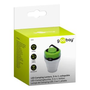 GOOBAY LED φωτιστικό 58392, πτυσσόμενο, 4 λειτουργίες, 90lm, 6500K, IPX4 | Φωτισμός | elabstore.gr