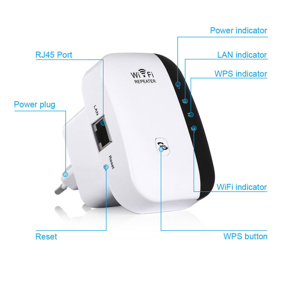Range Extender Wi-Fi 300Mbps WPS/1xLAN AC928 | eLabstore.gr Range Extender Wi-Fi 300Mbps WPS/1xLAN AC928 | Δικτυακά & Smart Home | elabstore.gr