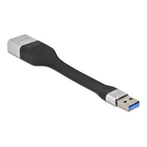 DELOCK καλώδιο USB σε RJ45 86937, 10/100/1000 Mbps, 13cm, μαύρο | Δικτυακά | elabstore.gr