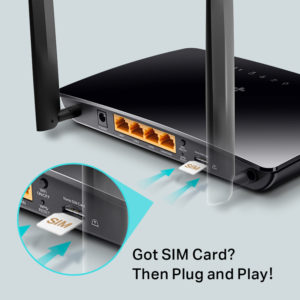 TP-LINK wireless router Archer MR200, 4G LTE, AC750 Dual Band, Ver. 2.0 | Δικτυακά | elabstore.gr