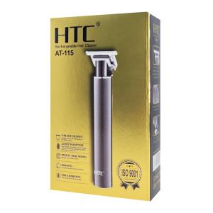 HTC ασύρματη κουρευτική μηχανή AT-115, 4 μήκη κοπής, μαύρη | Οικιακές & Προσωπικές Συσκευές | elabstore.gr