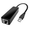 POWERTECH Converter USB 2.0 σε Ethernet CAB-U038, 0.2m, μαύρο | Δικτυακά | elabstore.gr