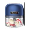 DEERMA πολυκόφτης JS100, με μπαταρία, 150ml, 40W, 3 λεπίδες, μπλε | Οικιακές & Προσωπικές Συσκευές | elabstore.gr