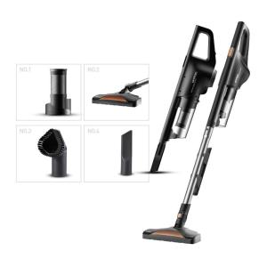 DEERMA ηλεκτρική σκούπα DX600, 600W, 0.8L, 82dB, 15kPa, μαύρη | eLabstore.gr