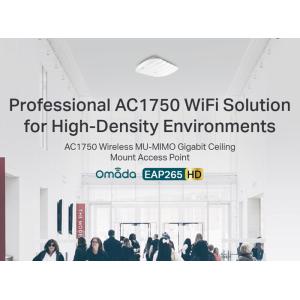 TP-LINK ασύρματο access point EAP265 HD, AC1750 Dual Band, οροφής, V.1.0 | Δικτυακά | elabstore.gr