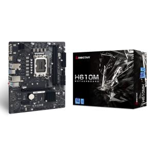 BIOSTAR μητρική H610MH, 2x DDR4, s1700, USB 3.2, uATX, GbE, Ver. 6.0 | eLabstore.gr BIOSTAR μητρική H610MH, 2x DDR4, s1700, USB 3.2, uATX, GbE, Ver. 6.0 | PC & Αναβάθμιση | elabstore.gr