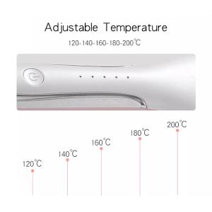HTC ισιωτική μαλλιών JK-7053, 120-200°, 50W, λευκή-ροζ | Οικιακές & Προσωπικές Συσκευές | elabstore.gr