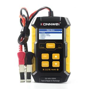 KONNWEI φορτιστής μπαταρίας αυτοκινήτου KW510 με tester, 12V | Gadgets - Αξεσουάρ | elabstore.gr