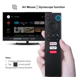 MECOOL τηλεχειριστήριο MCL-V01 για TV Box KD1 & KM6, Bluetooth | Εικόνα & Ήχος | elabstore.gr