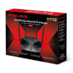 MERCUSYS WiFi 6 router MR70X, AX1800, Dual Band, Ver. 1.0 | Δικτυακά | elabstore.gr