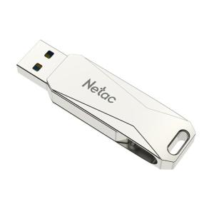 NETAC USB Flash Drive U782C, 128GB, USB 3.0 & USB Type-C, OTG, ασημί | Συνοδευτικά PC | elabstore.gr