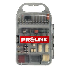 PROLINE kit εξαρτήματα για περιστροφικό πολυεργαλείο 93171, 71τμχ | Εργαλεία | elabstore.gr