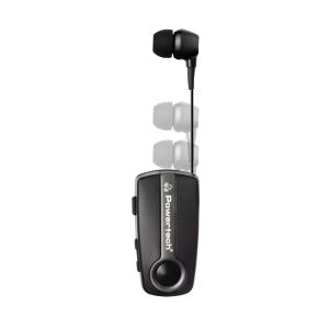 POWERTECH Bluetooth earphone Klipp 2 PT-998, multipoint, BT V5.1, γκρι | Αξεσουάρ κινητών | elabstore.gr