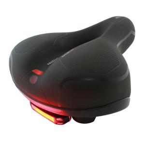 Σέλα ποδηλάτου RW5I με gel, ανατομική, LED φωτισμός, μαύρη | Gadgets - Αξεσουάρ | elabstore.gr