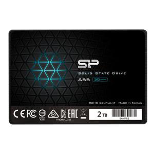 SILICON POWER SSD A55 2TB, 2.5", SATA III, 560-530MB/s, 7mm, TLC | PC & Αναβάθμιση | elabstore.gr