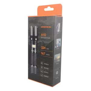 SUPFIRE φορητός φακός A10, 7W, 550lm, 200m, 2300mAh, IP44 | Φωτισμός | elabstore.gr