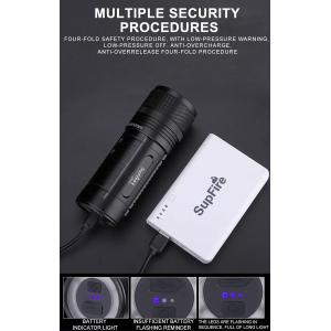 SUPFIRE φακός ψαρέματος SPFR-GF01-A με τρίποδο, 3x 1800mAh, 375m | eLabstore.gr