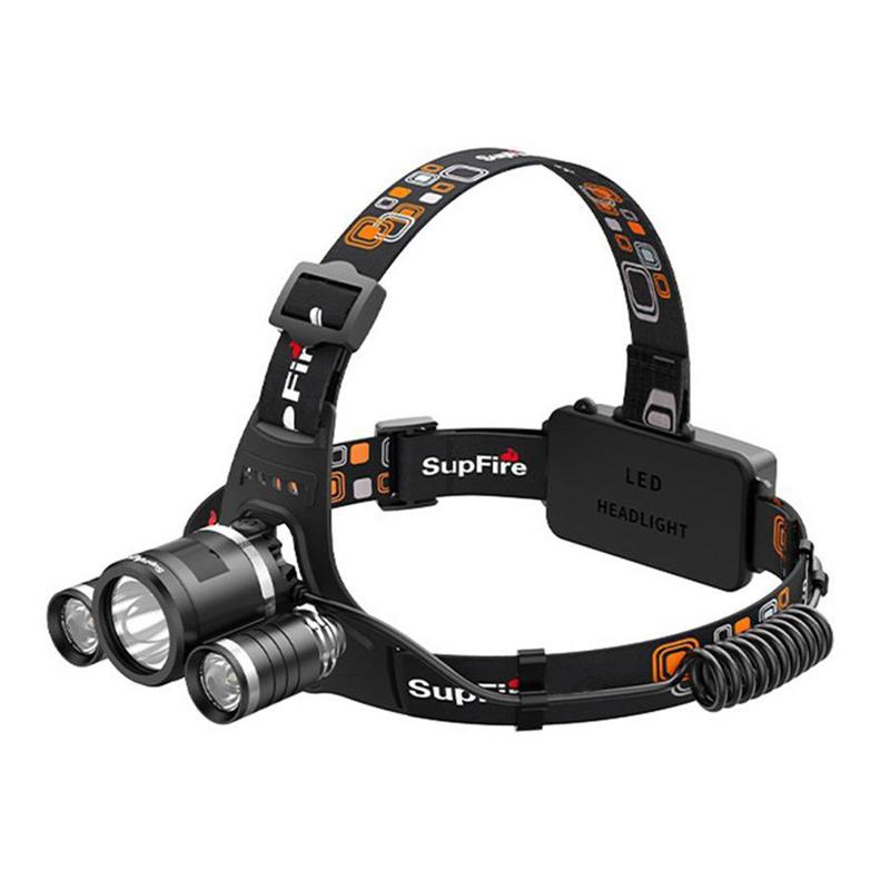 SUPFIRE φακός κεφαλής HL33, 16W, 700lm, 200m, 2x 2000mAh | eLabstore.gr SUPFIRE φακός κεφαλής HL33, 16W, 700lm, 200m, 2x 2000mAh | Φωτισμός | elabstore.gr