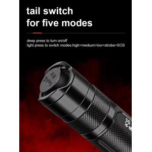 SUPFIRE φορητός φακός S5-R5, 5W, 450lm, 160m, 2300mAh, IP46 | Φωτισμός | elabstore.gr