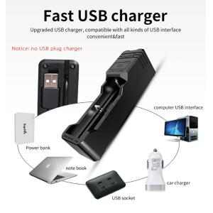 SUPFIRE φορητός φακός S5-R5, 5W, 450lm, 160m, 2300mAh, IP46 | Φωτισμός | elabstore.gr