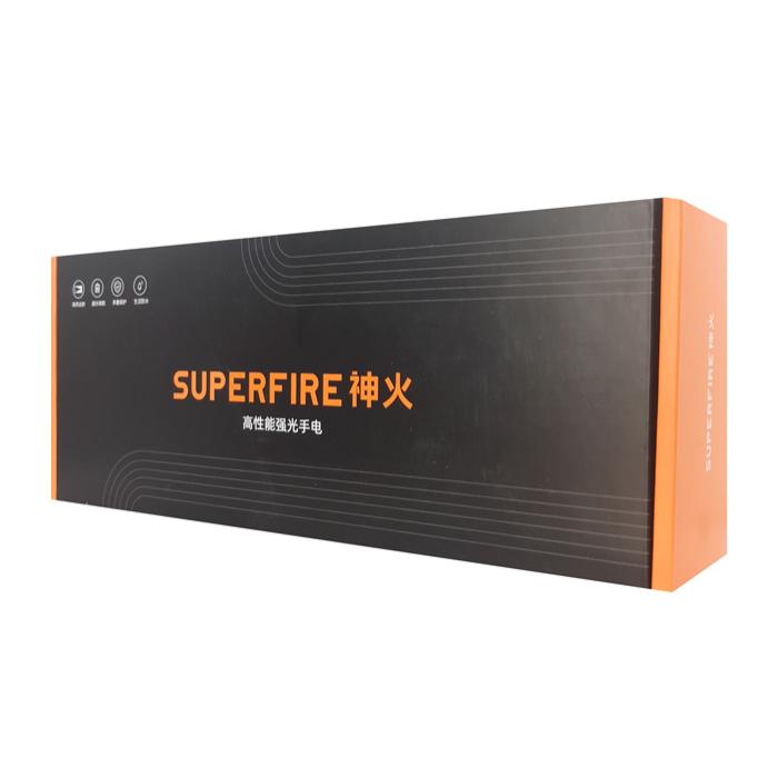 SUPFIRE φορητός φακός Y16, 20W, 1700lm, 350m, 2x 4000mAh, IP46 | eLabstore.gr SUPFIRE φορητός φακός Y16, 20W, 1700lm, 350m, 2x 4000mAh, IP46 - Image 6