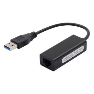 Αντάπτορας USB 3.0 σε RJ45 ST735, 1000Mbps, RTL8153, μαύρος | Δικτυακά | elabstore.gr