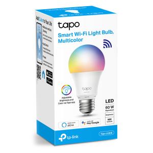 TP-LINK Smart λάμπα LED TAPO-L530E WiFi, 8.7W E27, 2500K-6500K RGB | eLabstore.gr TP-LINK Smart λάμπα LED TAPO-L530E WiFi, 8.7W E27, 2500K-6500K RGB | eLabstore.gr