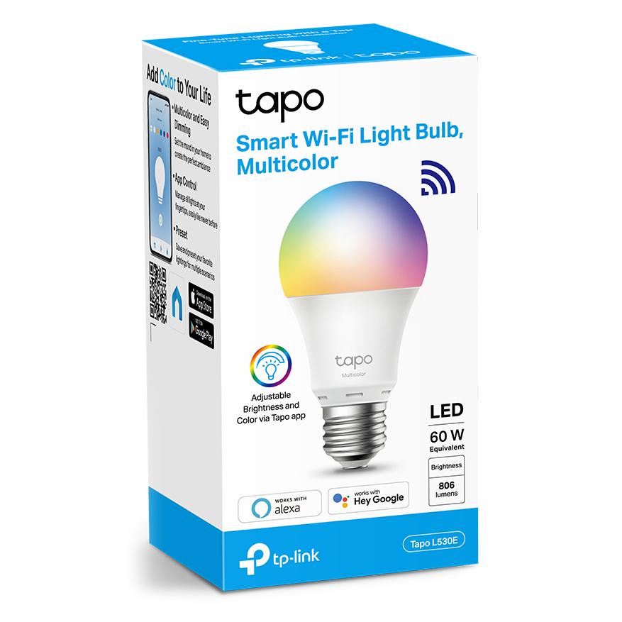 TP-LINK Smart λάμπα LED TAPO-L530E WiFi, 8.7W E27, 2500K-6500K RGB | eLabstore.gr TP-LINK Smart λάμπα LED TAPO-L530E WiFi, 8.7W E27, 2500K-6500K RGB - Image 6