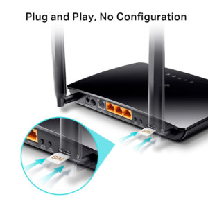 TP-LINK Wireless N Telephony Router TL-MR6500V, 4G LTE, 300Mbps, V. 1.20 | Δικτυακά | elabstore.gr