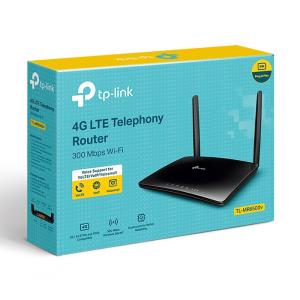 TP-LINK Wireless N Telephony Router TL-MR6500V, 4G LTE, 300Mbps, V. 1.20 | Δικτυακά | elabstore.gr