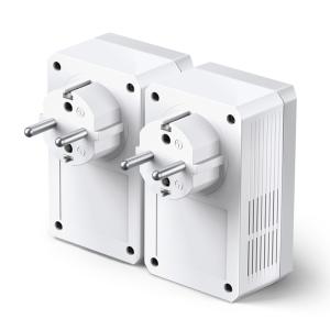 TP-LINK Powerline kit TL-PA4022P, Passthrough, AV600 2-Port, Ver. 4.0 | Δικτυακά | elabstore.gr