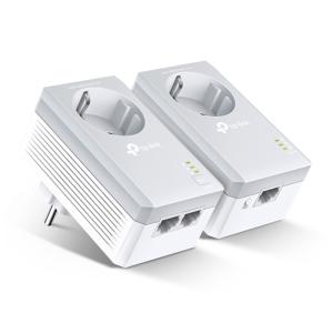 TP-LINK Powerline kit TL-PA4022P, Passthrough, AV600 2-Port, Ver. 4.0 | Δικτυακά | elabstore.gr