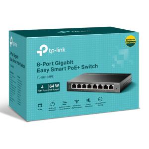 TP-LINK Easy Smart Switch TL-SG108PE, 8-Port Gbit, 4-Port PoE, Ver. 5.0 | eLabstore.gr TP-LINK Easy Smart Switch TL-SG108PE, 8-Port Gbit, 4-Port PoE, Ver. 5.0 | Δικτυακά | elabstore.gr