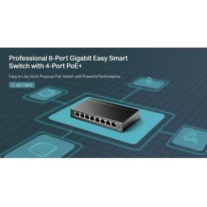 TP-LINK Easy Smart Switch TL-SG108PE, 8-Port Gbit, 4-Port PoE, Ver. 5.0 | eLabstore.gr TP-LINK Easy Smart Switch TL-SG108PE, 8-Port Gbit, 4-Port PoE, Ver. 5.0 | Δικτυακά | elabstore.gr