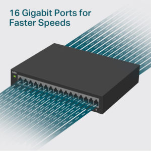 TP-LINK Easy Smart Switch TL-SG116E, 16-Port Gigabit, Ver. 1.20 | Δικτυακά | elabstore.gr