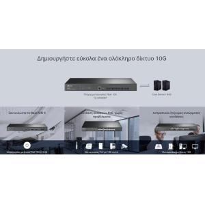 TP-LINK L2+ managed switch TL-SX3008F, 8-Ports 10Gbps SFP+, Ver. 1.0 | Δικτυακά | elabstore.gr