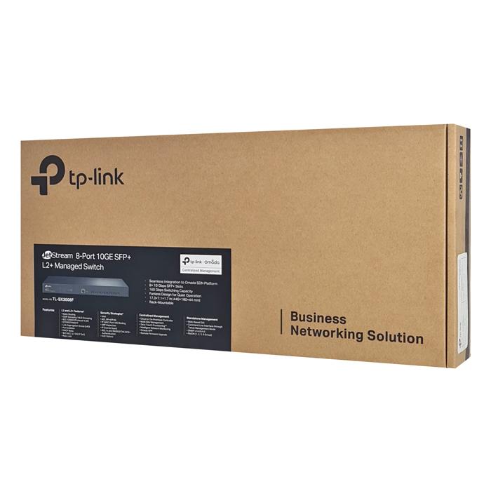 TP-LINK L2+ managed switch TL-SX3008F, 8-Ports 10Gbps SFP+, Ver. 1.0 | eLabstore.gr TP-LINK L2+ managed switch TL-SX3008F, 8-Ports 10Gbps SFP+, Ver. 1.0 | Δικτυακά | elabstore.gr