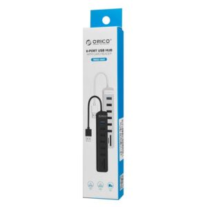 ORICO USB 3.0 hub TWU32-6AST, 6x USB ports, SD/TF ports, λευκό | Συνοδευτικά PC | elabstore.gr