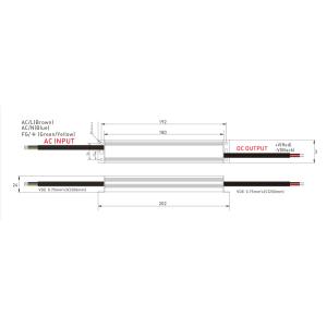 YSD τροφοδοτικό DC 60WHA-12, 12VDC, 60W, 5A, IP67 | Εργαλεία | elabstore.gr
