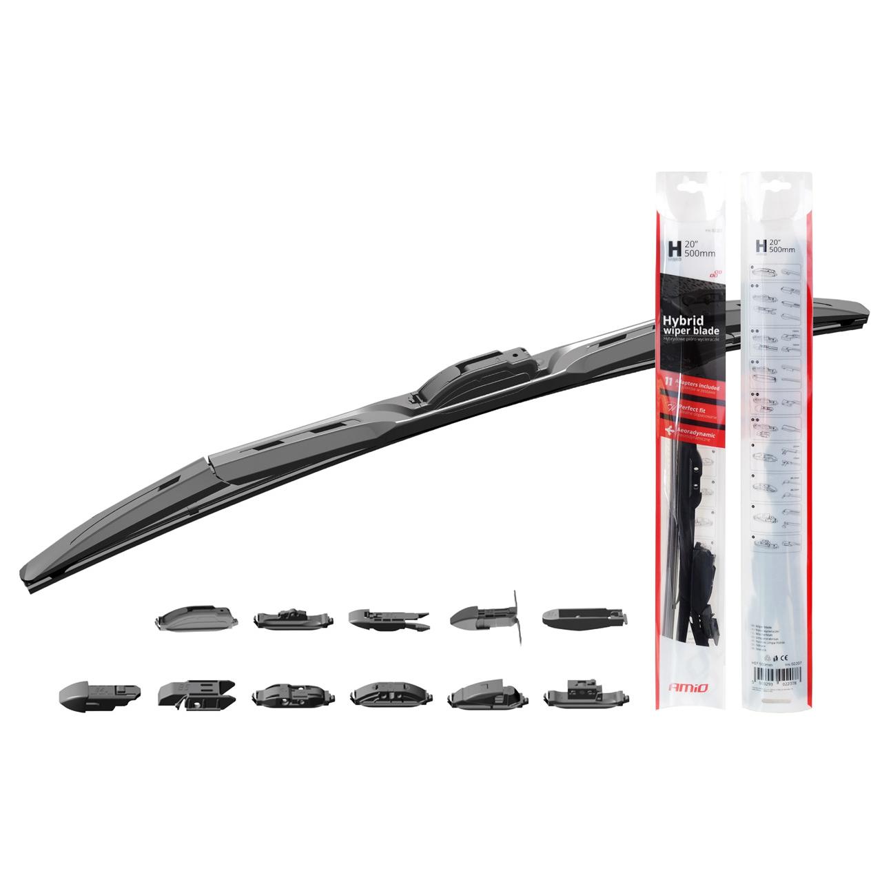 AMIO υαλοκαθαριστήρας Hybrid 02212, 26" (650mm), 11 αντάπτορες | eLabstore.gr AMIO υαλοκαθαριστήρας Hybrid 02212, 26" (650mm), 11 αντάπτορες | Gadgets - Αξεσουάρ | elabstore.gr