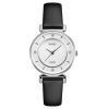 SKMEI γυναικείο ρολόι 1330LSI, με δερμάτινο λουρί, 36mm, 3 ATM, ασημί | Οικιακές & Προσωπικές Συσκευές | elabstore.gr