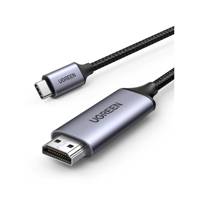 Type-C to HDMI 1.5m UGREEN MM142 Gray 50570 | TYPE-C/HDMI CABLES | elabstore.gr
