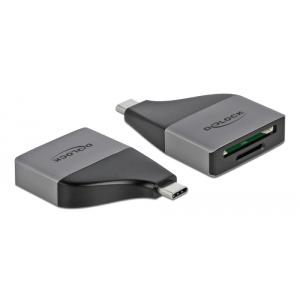 DELOCK αντάπτορας USB 3.2 Gen 1 Type-C σε SD/Micro SD 64117, 5Gbps | Συνοδευτικά PC | elabstore.gr