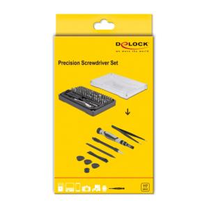 DELOCK σετ κατσαβιδιών ακριβείας 64168, 117τμχ | eLabstore.gr