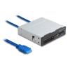 DELOCK USB 19-pin card reader 91759, CF/SD/micro SD/xD/MS/M2/USB, 5Gbps | Συνοδευτικά PC | elabstore.gr