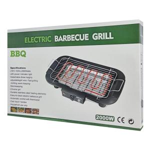 Ηλεκτρική ψησταριά AG225D, με θερμοστάτη, 2000W, 46x30x11cm, μαύρη | Οικιακές & Προσωπικές Συσκευές | elabstore.gr